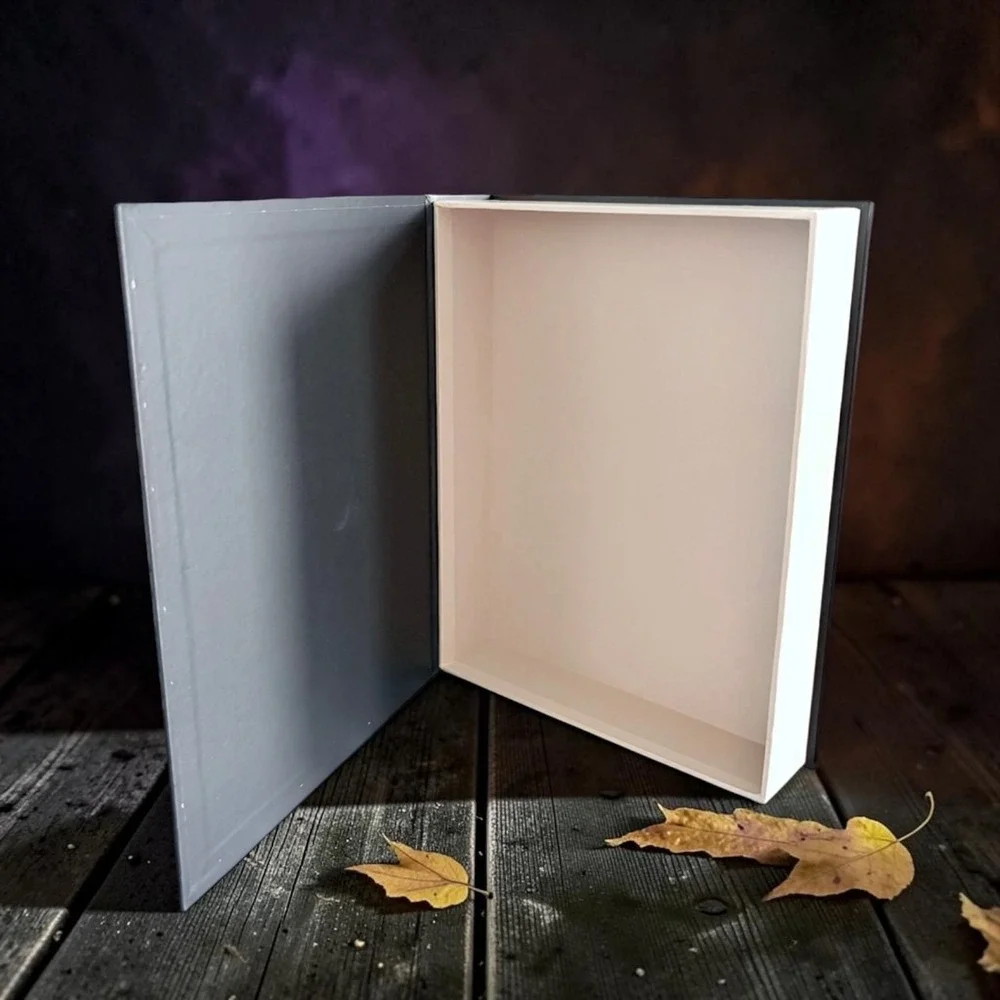 Halloween Faux Book Box Set of 3 Spooky Decorative Storage Potions Scary Stories